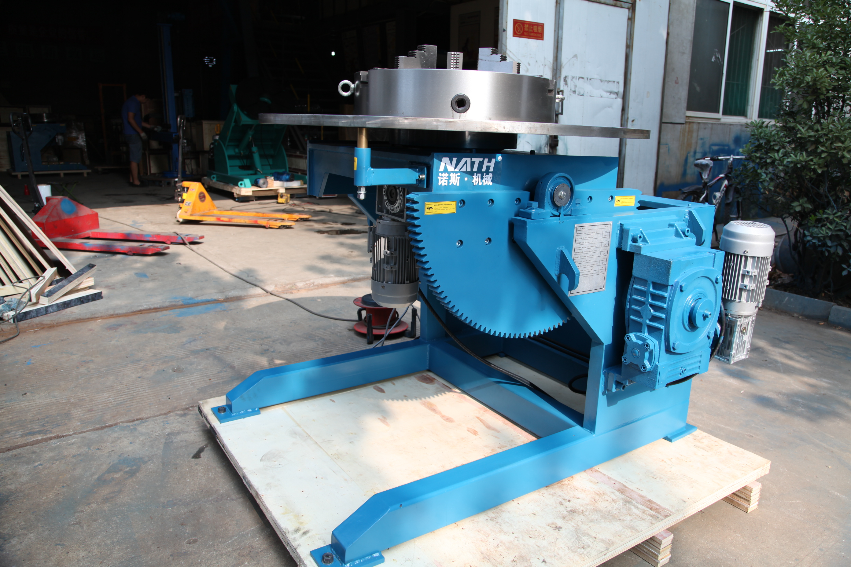 Heavy duty welding positioner